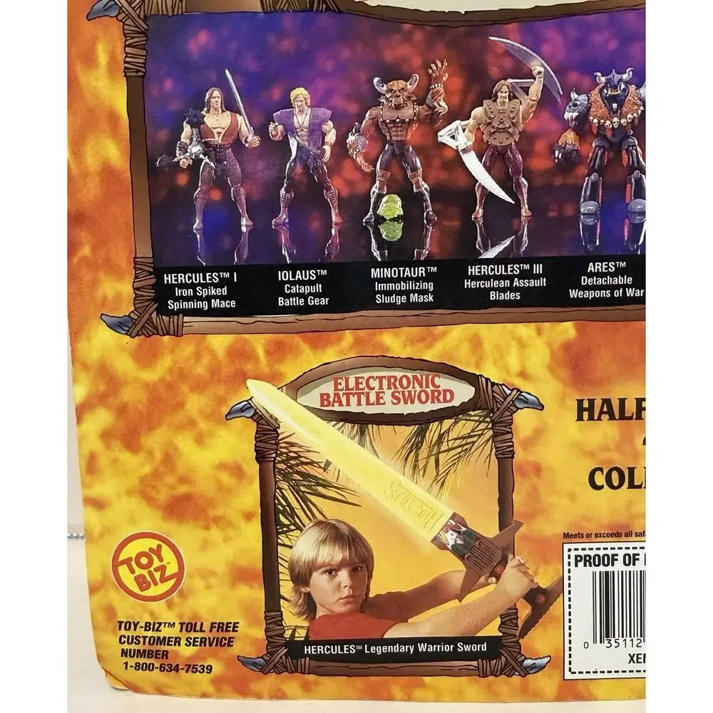 Hercules Xena Warrior Princess Collectible Action Figure, Set Of Two